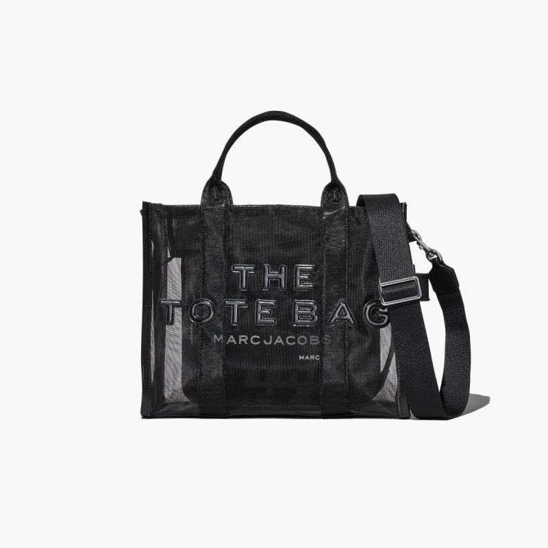 Blackout Women\'s Marc Jacobs Mesh Medium Tote Bags | USA000048