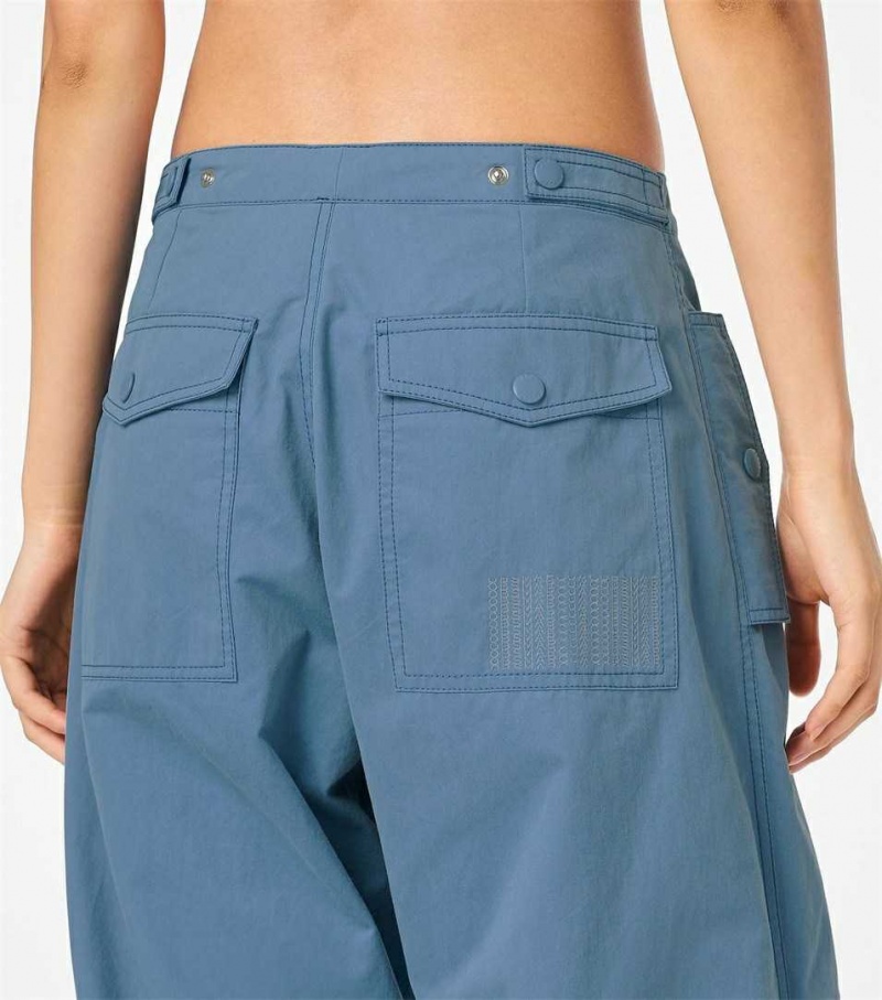 Blue Grey Women's Marc Jacobs The Baggy Drawstring Pants | USA000624