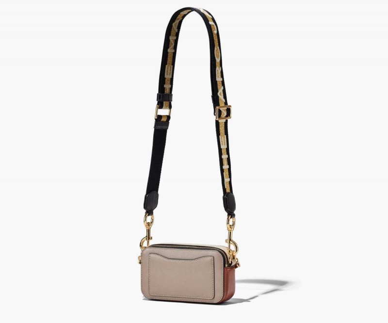 Cement Multi Women's Marc Jacobs Snapshot Bags | USA000281