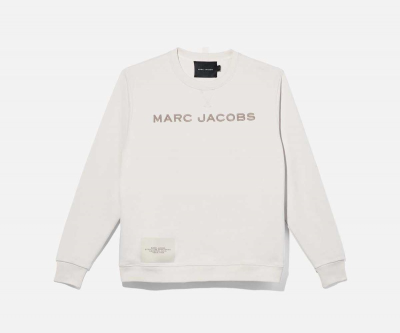 Chalk Women's Marc Jacobs Sweatshirts | USA000664