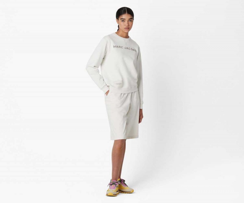 Chalk Women's Marc Jacobs Sweatshirts | USA000664