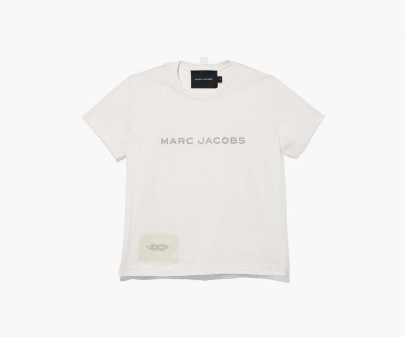 Chalk Women's Marc Jacobs T Shirts | USA000683
