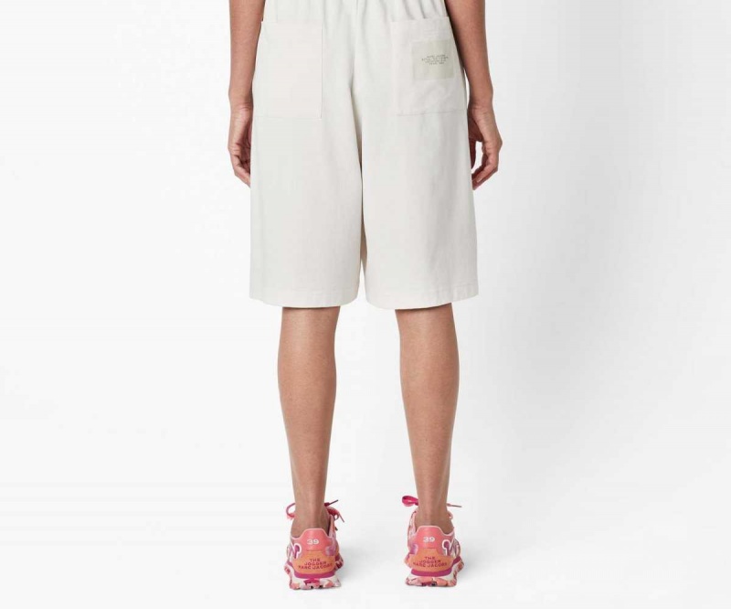 Chalk Women's Marc Jacobs T Shorts | USA000632