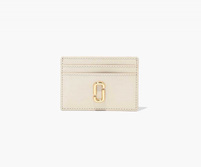 Cloud White Women's Marc Jacobs J Marc Card Cases | USA000377