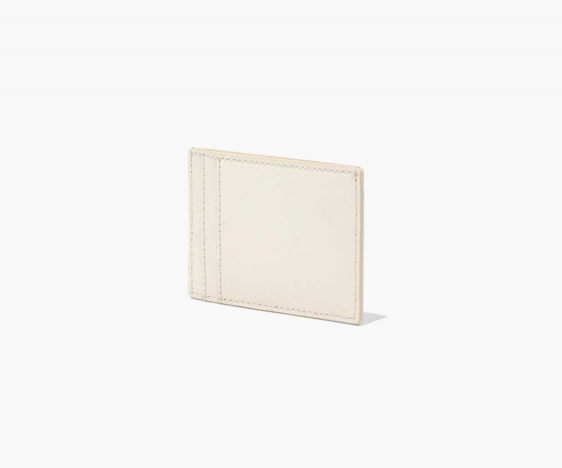 Cloud White Women's Marc Jacobs J Marc Card Cases | USA000377