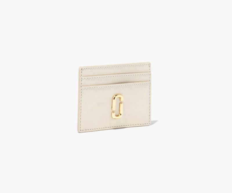 Cloud White Women's Marc Jacobs J Marc Card Cases | USA000377