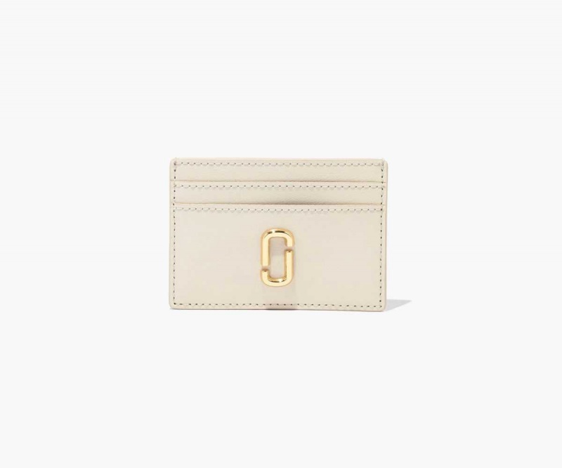 Cloud White Women's Marc Jacobs J Marc Card Cases | USA000377