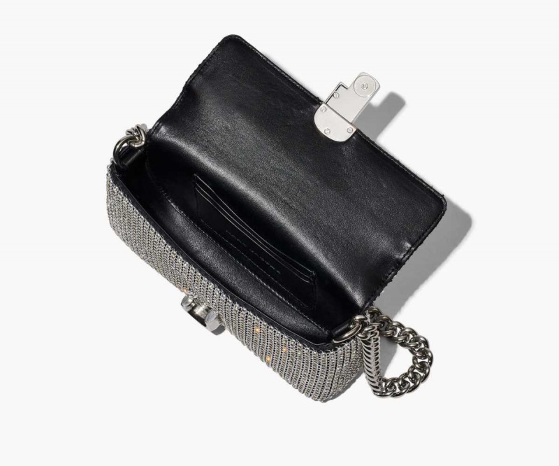 Crystals Women's Marc Jacobs Rhinestone J Marc Mini Shoulder Bags | USA000241