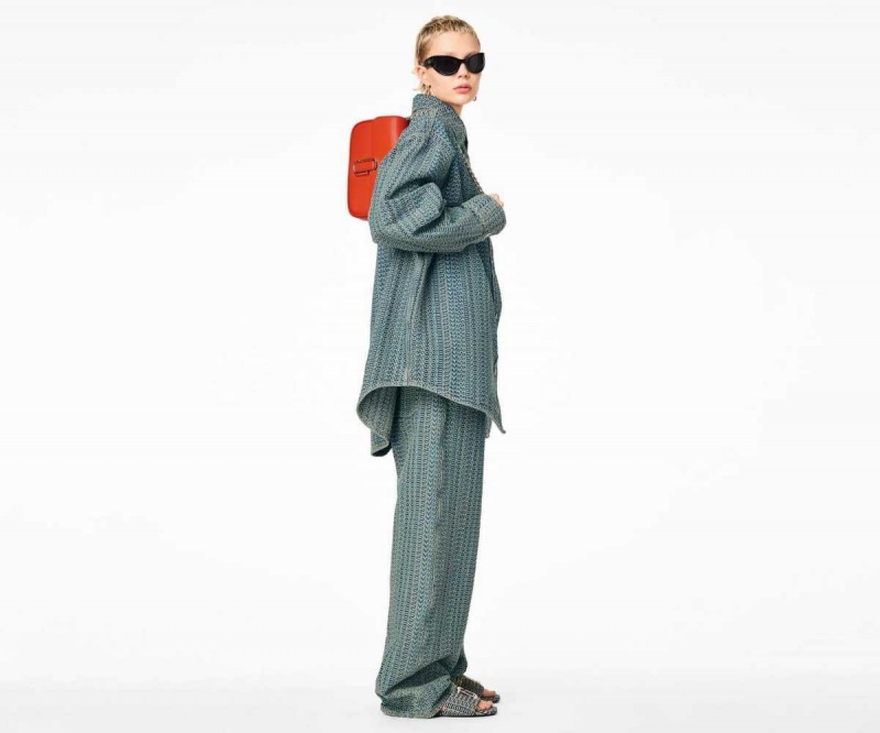 Electric Orange Women's Marc Jacobs J Marc Shoulder Bags | USA000250