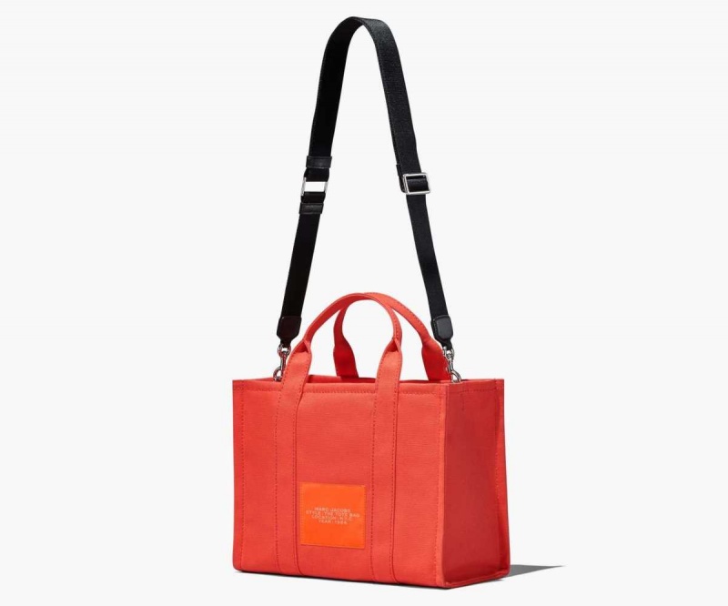 Electric Orange Women's Marc Jacobs Medium Tote Bags | USA000126