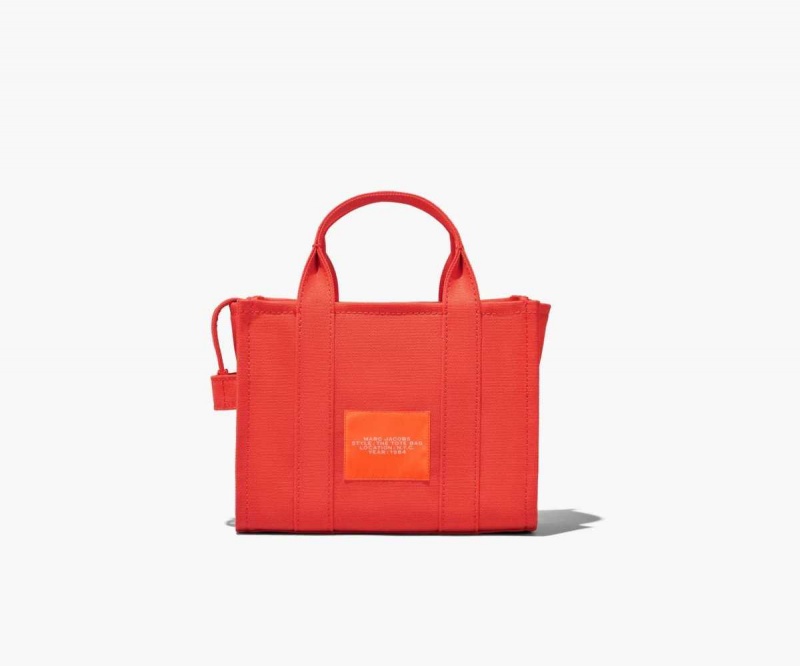 Electric Orange Women's Marc Jacobs Mini Tote Bags | USA000134