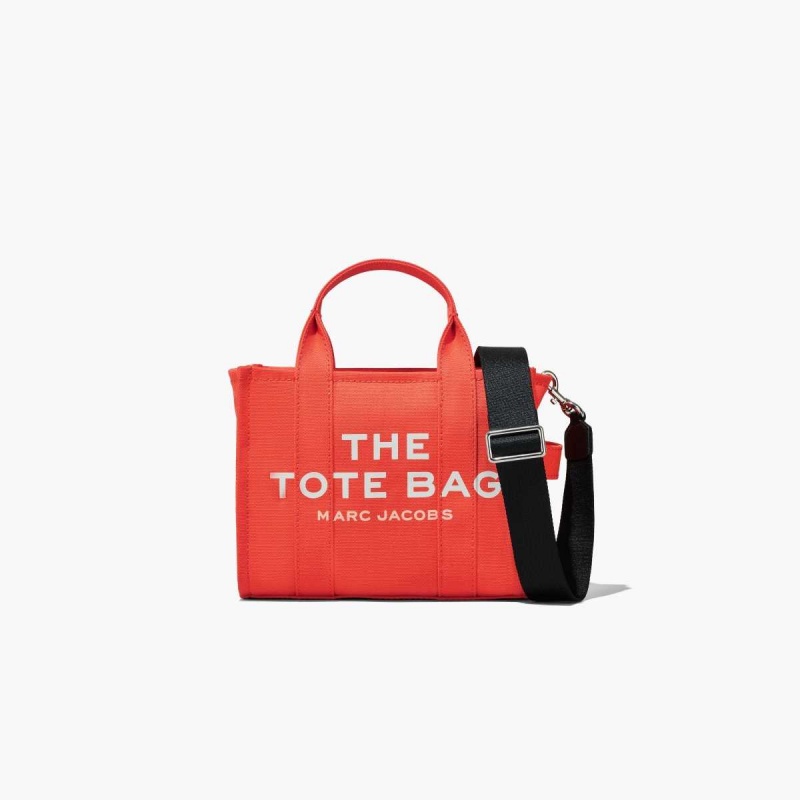 Electric Orange Women\'s Marc Jacobs Mini Tote Bags | USA000134