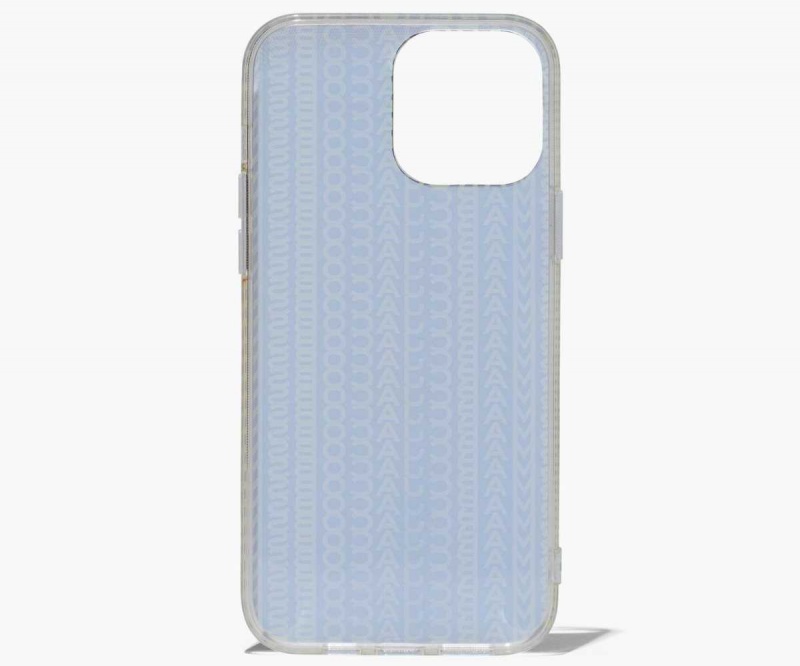 Grey / Fluro Green Women's Marc Jacobs Monogram iPhone Case 14 Plus Outlet | USA000481