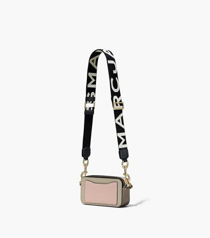Khaki Multicolor Women's Marc Jacobs The Snapshot Bags | USA000275