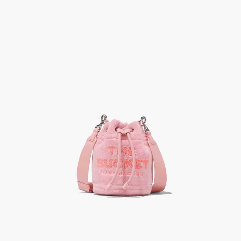 Light Pink Women\'s Marc Jacobs Terry Bucket Bags | USA000156