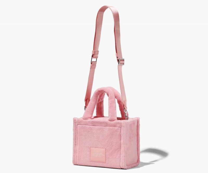 Light Pink Women's Marc Jacobs Terry Mini Tote Bags | USA000118