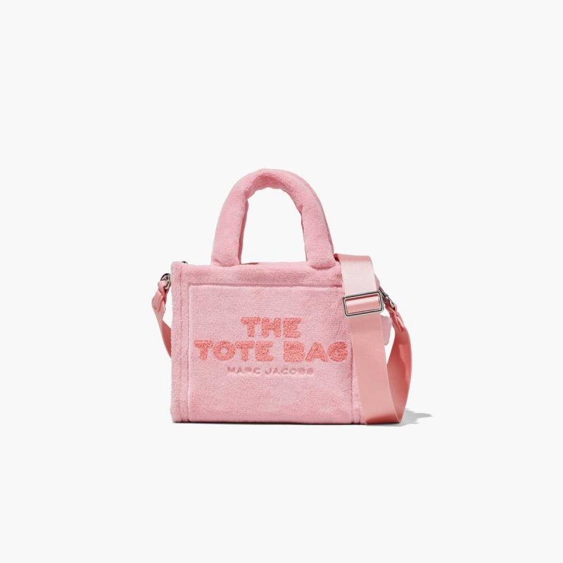 Light Pink Women\'s Marc Jacobs Terry Mini Tote Bags | USA000118