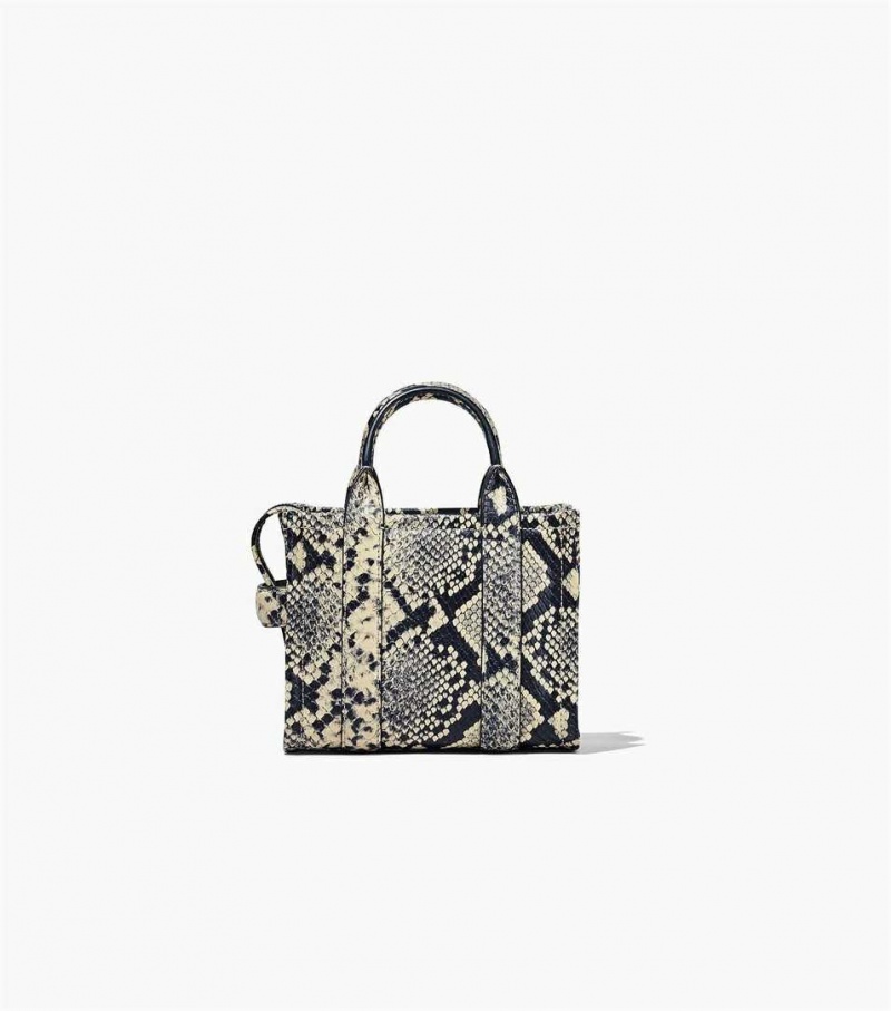 Multicolor Women's Marc Jacobs The Snake-Embossed Micro Tote Bags | USA000011