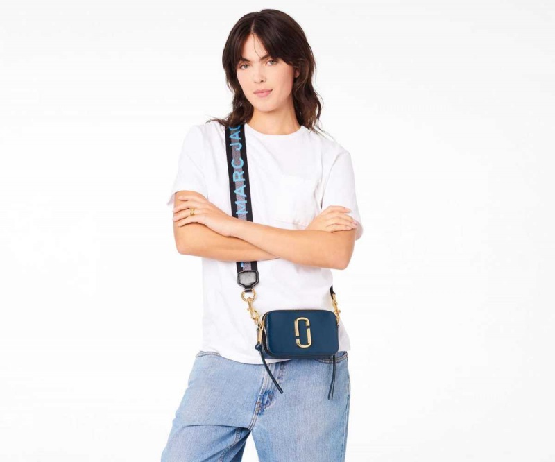 New Blue Sea Multi Women's Marc Jacobs Snapshot Bags | USA000300
