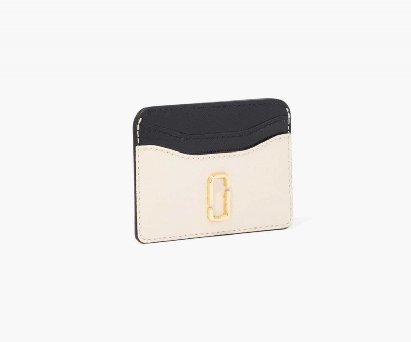 New Cloud White Multi Women's Marc Jacobs Snapshot Card Cases | USA000381