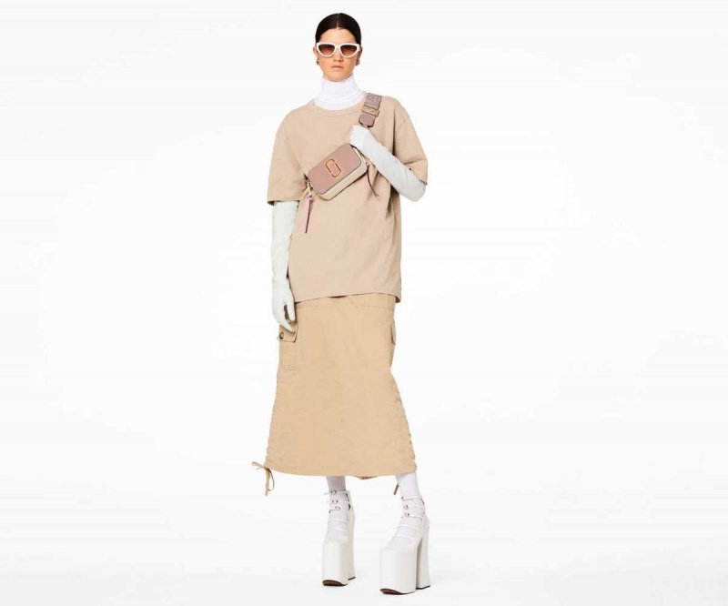 Rose Multi Women's Marc Jacobs Snapshot Bags | USA000284