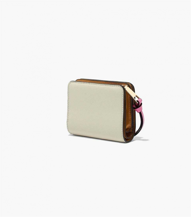 Rose Multicolor Women's Marc Jacobs The Snapshot Mini Compact Wallets | USA000321