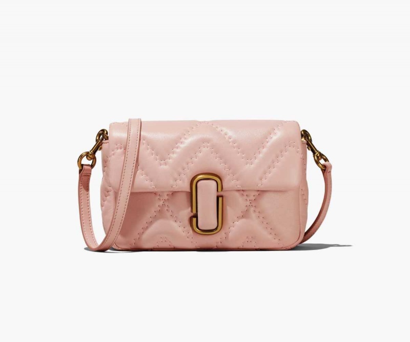Rose Women's Marc Jacobs Quilted Leather J Marc Shoulder Bags | USA000258