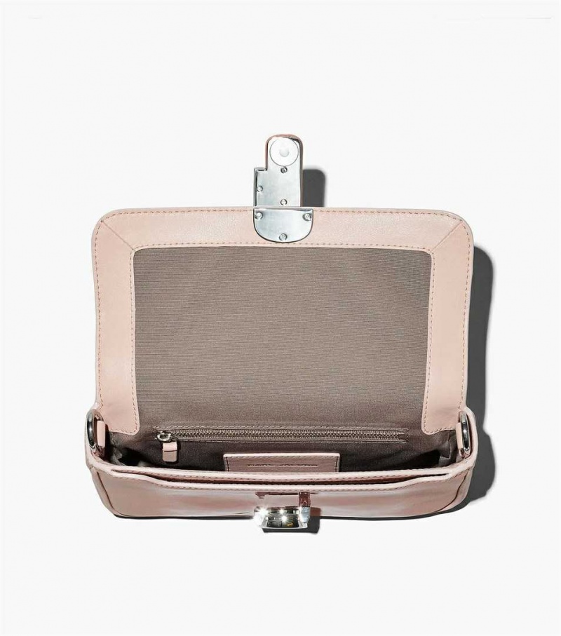 Rose Women's Marc Jacobs The Shadow Patent Leather J Marc Shoulder Bags | USA000217