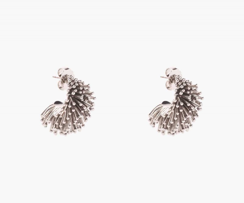 Silver Women's Marc Jacobs Seaburst Earrings | USA000728