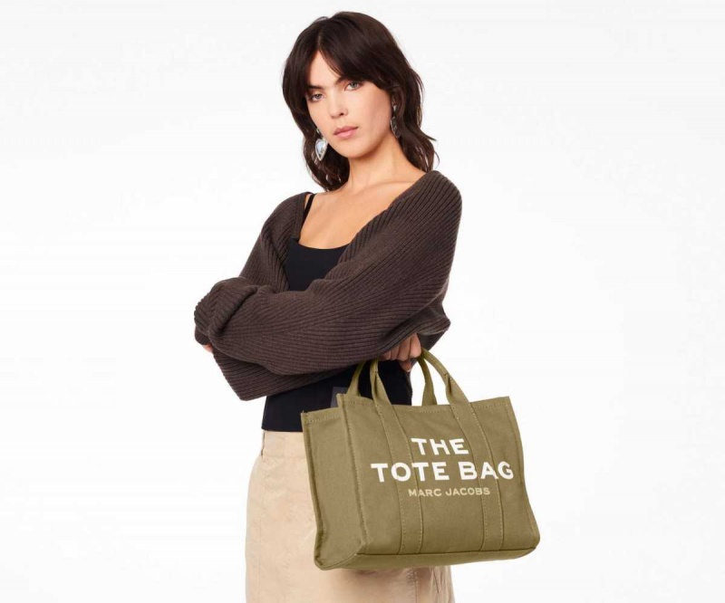 Slate Green Women's Marc Jacobs Medium Tote Bags | USA000145