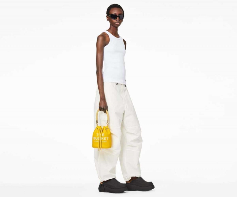 Sun Women's Marc Jacobs Leather Bucket Bags | USA000150