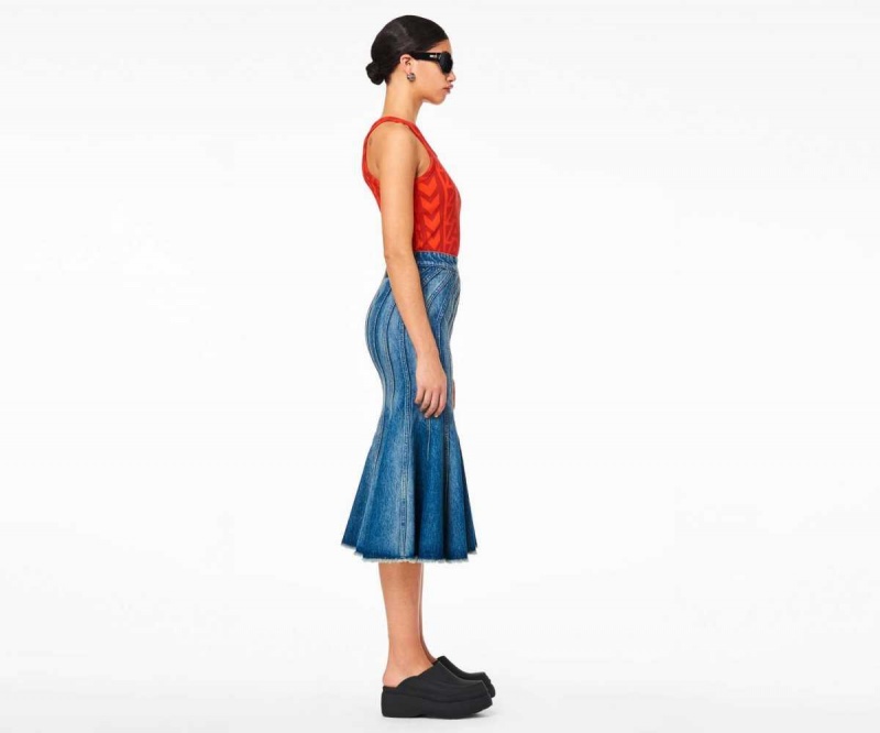 Swell Denim Women's Marc Jacobs Wave Denim Skirts | USA000649