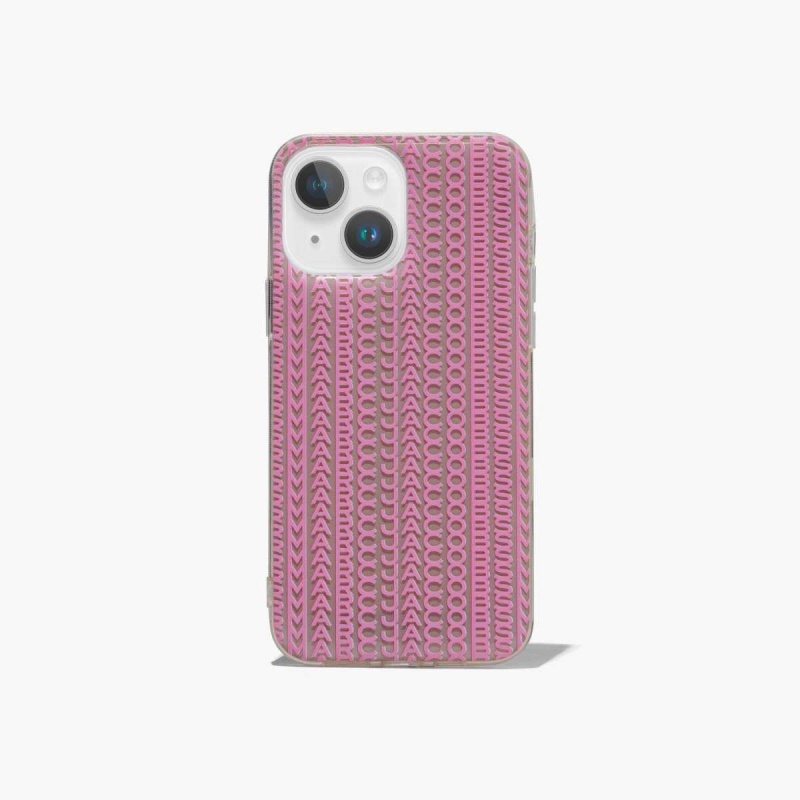 Taupe / Pink Women\'s Marc Jacobs Monogram iPhone Case 14 Outlet | USA000483