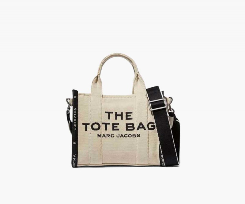 Warm Sand Women's Marc Jacobs Jacquard Mini Tote Bags | USA000022