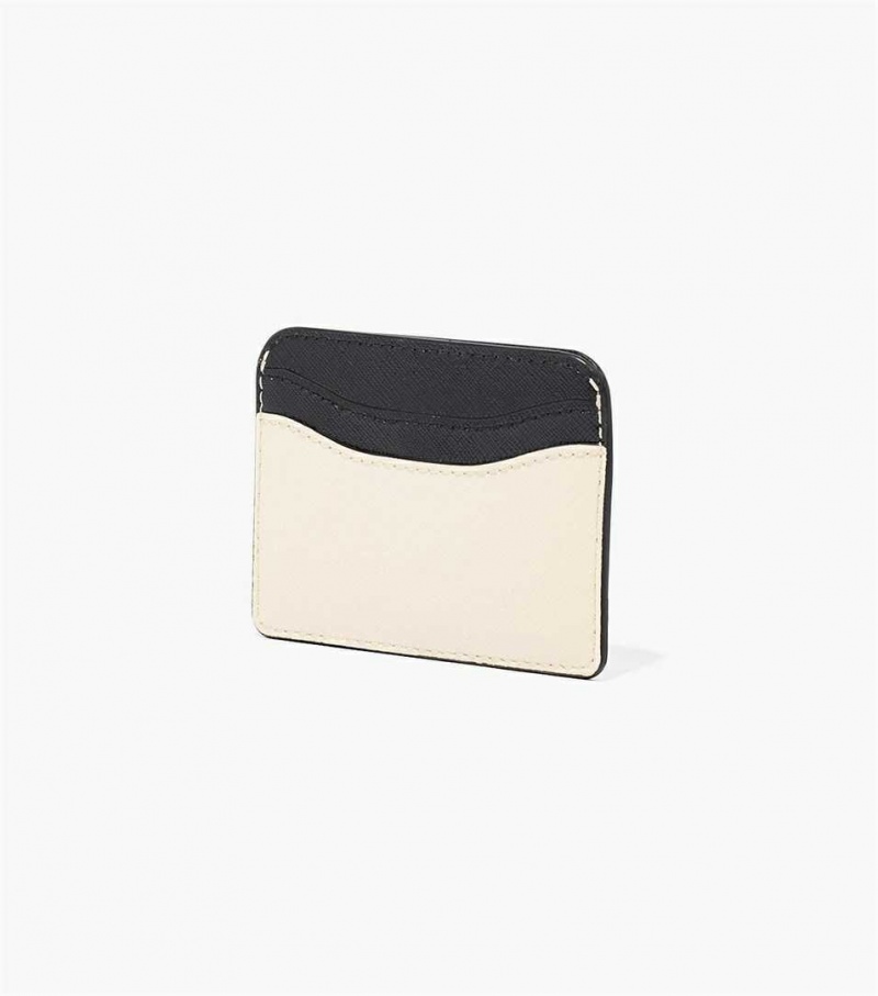 White Multicolor Women's Marc Jacobs The Snapshot Card Case Wallets | USA000330