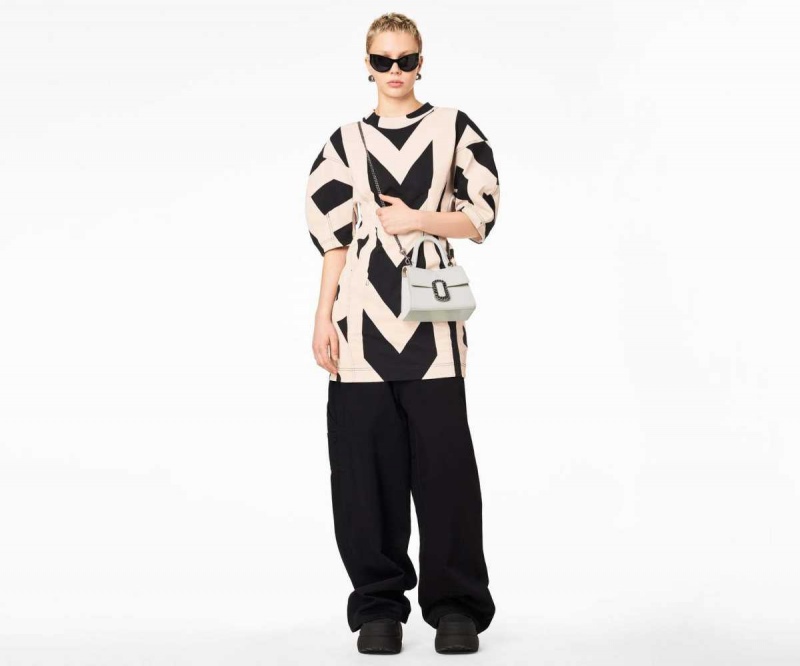 White Women's Marc Jacobs St. Marc Mini Top Handle | USA000306