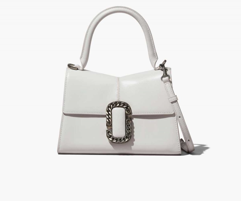 White Women's Marc Jacobs St. Marc Top Handle | USA000308