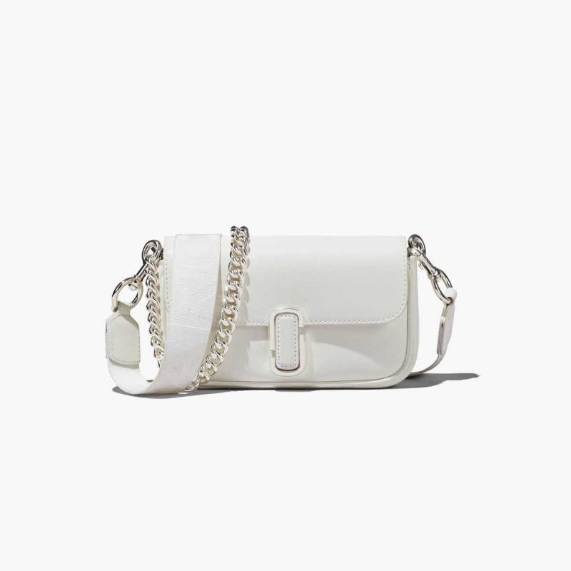White / Silver Women\'s Marc Jacobs J Marc Mini Bags | USA000192