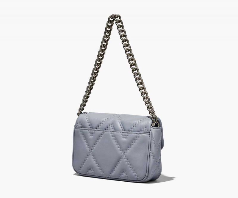 Wolf Grey Women's Marc Jacobs Quilted Leather J Marc Shoulder Bags | USA000249