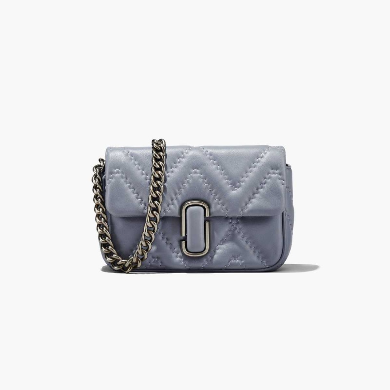 Wolf Grey Women\'s Marc Jacobs Quilted Leather J Marc Shoulder Bags | USA000249