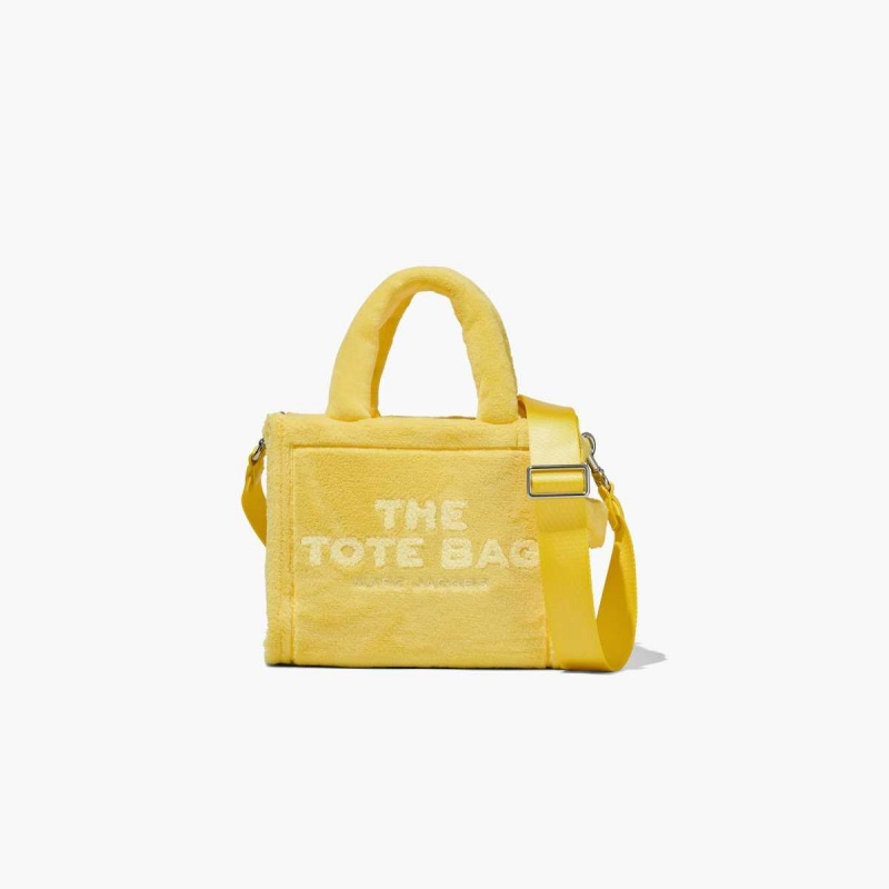 Yellow Women\'s Marc Jacobs Terry Mini Tote Bags | USA000049