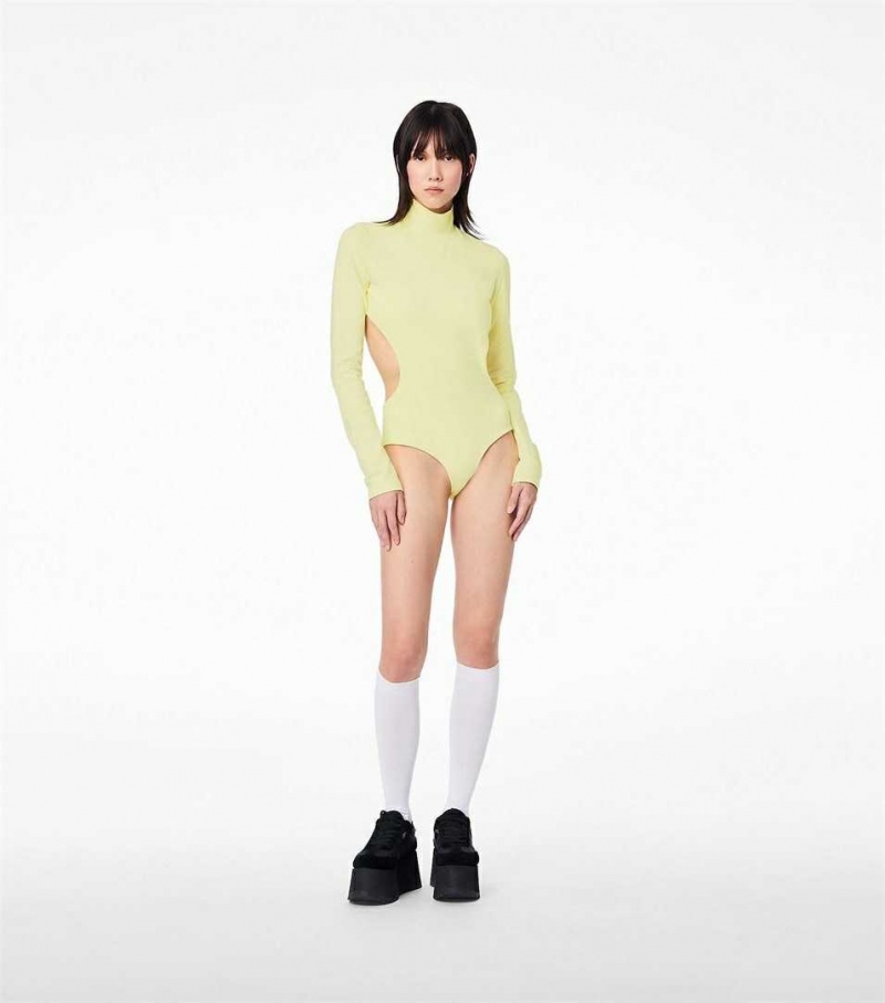 Yellow Women's Marc Jacobs The Cutout Bodysuit | USA000567