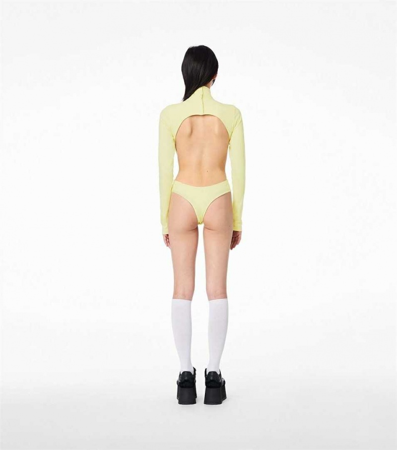 Yellow Women's Marc Jacobs The Cutout Bodysuit | USA000567