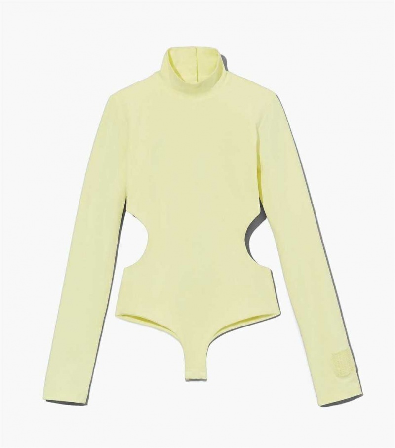 Yellow Women\'s Marc Jacobs The Cutout Bodysuit | USA000567